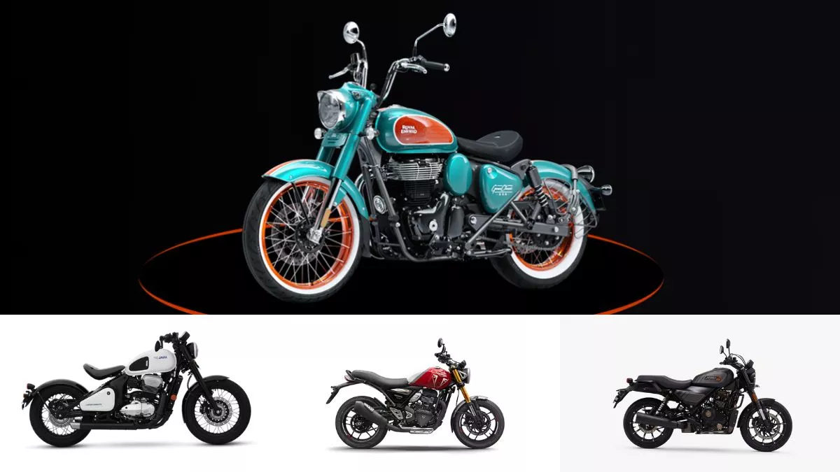 Royal Enfield Goan Classic 350 की कीमत में मिल जाएंगी ये 4 बाइक, लिस्ट में Jawa और Harley-Davidson शामिल Royal Enfield Goan Classic 350 की कीमत में मिल जाएंगी ये 4 बाइक, लिस्ट में Jawa और Harley-Davidson शामिल