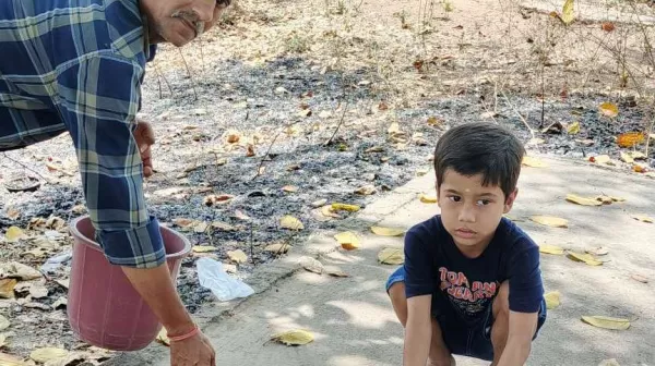 सर्वधर्म सेवा समिति ने प्रतिदिन पक्षियों को &#039;दाना पानी&#039;&#039; की व्यवस्था करी